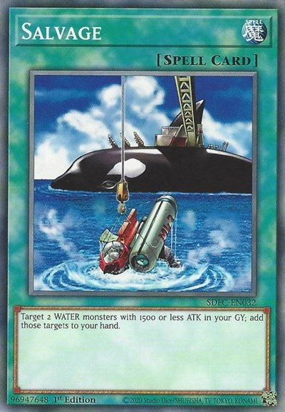 Salvage (SDFC-EN032) [Structure Deck: Freezing Chains]