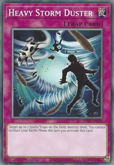 Heavy Storm Duster (SDFC-EN039) [Structure Deck: Freezing Chains]