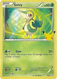 Snivy - 5/25 (005/025) [McDonald's 25th Anniversary Promos]