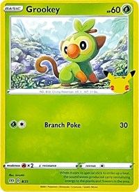 Grookey - 8/25 (008/025) [McDonald's 25th Anniversary Promos]