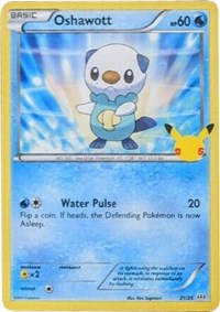 Oshawott - 21/25 (021/025) [McDonald's 25th Anniversary Promos]
