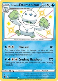 Galarian Darmanitan (SV024/SV122) [Shining Fates: Shiny Vault]
