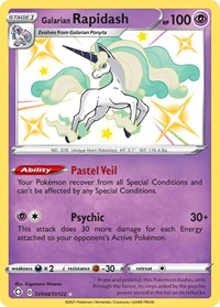 Galarian Rapidash (SV048/SV122) [Shining Fates: Shiny Vault]