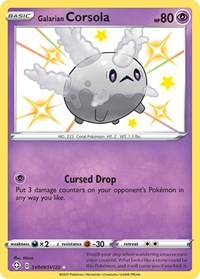Galarian Corsola (SV049/SV122) [Shining Fates: Shiny Vault]