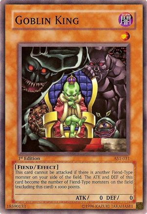 Goblin King (AST-031) - Ancient Sanctuary 1st Edition
