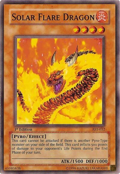Solar Flare Dragon (AST-032) [Ancient Sanctuary]