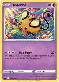 Dedenne - SWSH080 (SWSH080) [SWSH: Sword & Shield Promo Cards]