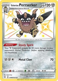 Galarian Perrserker (SV087/SV122) [Shining Fates: Shiny Vault]