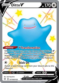Ditto V (SV118/SV122) [Shining Fates: Shiny Vault]
