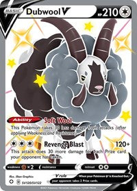 Dubwool V (SV120/SV122) [Shining Fates: Shiny Vault]