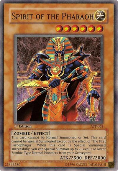 Spirit of the Pharaoh (AST-062) [Ancient Sanctuary]