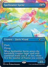 Spellstutter Sprite (117) [Secret Lair Drop Series]