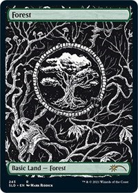 Forest (Crushing Brutality) (243) [Secret Lair Drop Series]