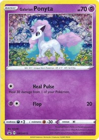 Galarian Ponyta - SWSH013 (General Mills Promo) (SWSH013) [Miscellaneous Cards & Products]