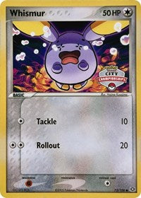 Whismur - 73/106 (City Championships) (073/106) [League & Championship Cards]