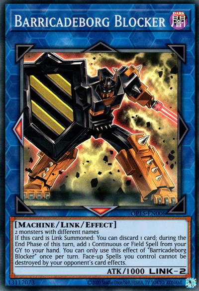 Barricadeborg Blocker (OP15-EN006) [OTS Tournament Pack 15]