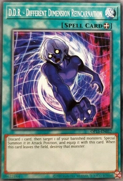 D.D.R. - Different Dimension Reincarnation (OP15-EN017) [OTS Tournament Pack 15]