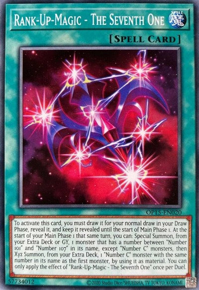 Rank-Up-Magic - The Seventh One (OP15-EN020) [OTS Tournament Pack 15]
