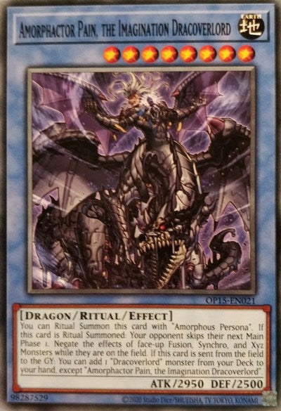 Amorphactor Pain, the Imagination Dracoverlord (OP15-EN021) [OTS Tournament Pack 15]