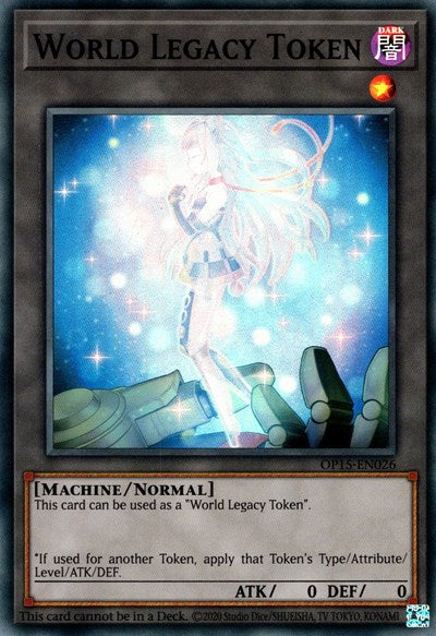 Token: World Legacy (OP15-EN026) [OTS Tournament Pack 15]