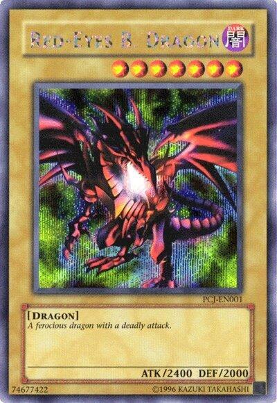 Red-Eyes B. Dragon (PCJ-EN001) [Power of Chaos: Joey the Passion]
