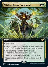 Witherbloom Command (Extended Art) (356) [Strixhaven: School of Mages]