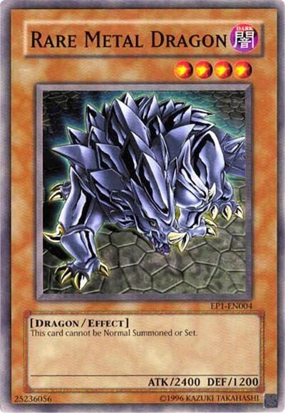 Rare Metal Dragon (EP1-EN004) [Yu-Gi-Oh! Movie Exclusive Pack]
