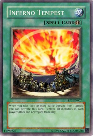 Inferno Tempest (EP1-EN007) - Yu-Gi-Oh! Movie Exclusive Pack Limited