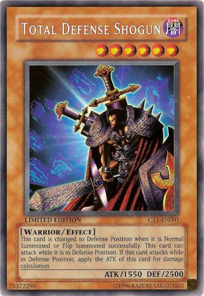 Total Defense Shogun (CT1-EN001) [2004 Collectors Tin]