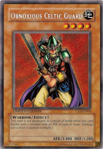 Obnoxious Celtic Guard (CT1-EN006) [2004 Collectors Tin]