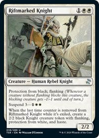Riftmarked Knight (38) [Time Spiral: Remastered]