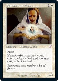 Containment Priest (292) [Time Spiral: Remastered]