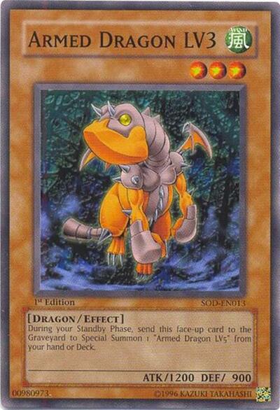 Armed Dragon LV3 (SOD-EN013) [Soul of the Duelist]