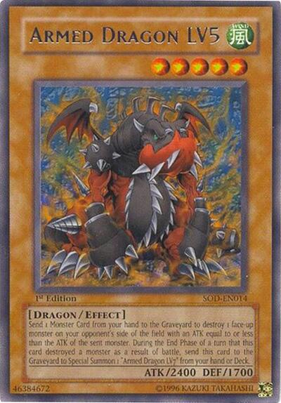 Armed Dragon LV5 (SOD-EN014) [Soul of the Duelist]