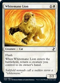 Whitemane Lion (50) [Time Spiral: Remastered]