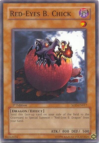 Red-Eyes B. Chick (SOD-EN017) [Soul of the Duelist]