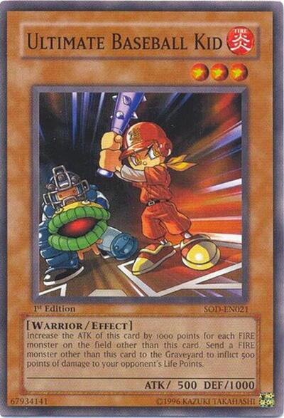 Ultimate Baseball Kid (SOD-EN021) [Soul of the Duelist]