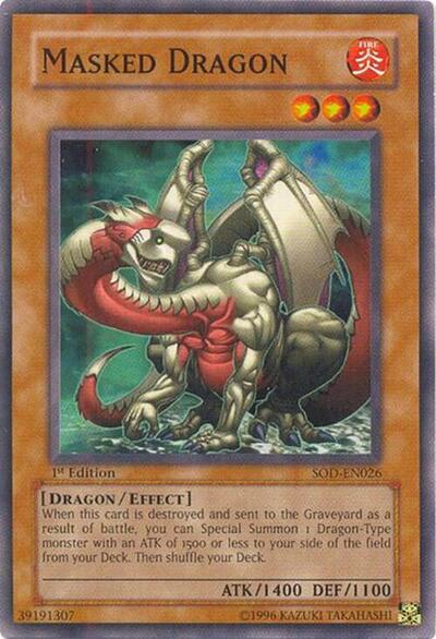 Masked Dragon (SOD-EN026) [Soul of the Duelist]