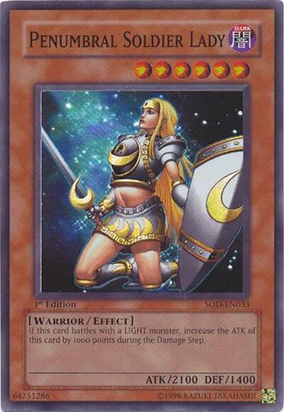 Penumbral Soldier Lady (SOD-EN033) [Soul of the Duelist]