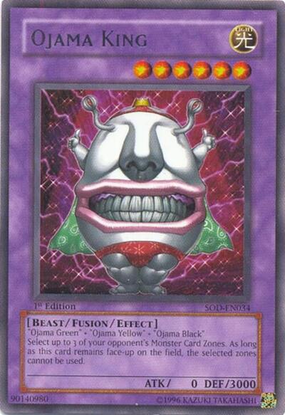 Ojama King (SOD-EN034) [Soul of the Duelist]