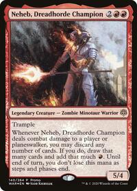 Neheb, Dreadhorde Champion (140) [Media Promos]