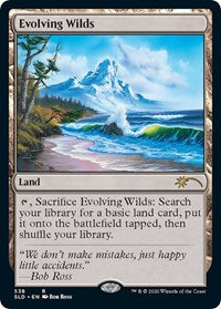 Evolving Wilds (Bob Ross) (538) [Secret Lair Drop Series]
