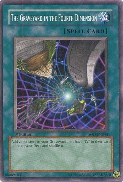 The Graveyard in the Fourth Dimension (SOD-EN044) [Soul of the Duelist]