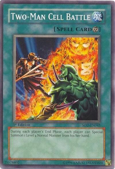 Two-Man Cell Battle (SOD-EN045) [Soul of the Duelist]