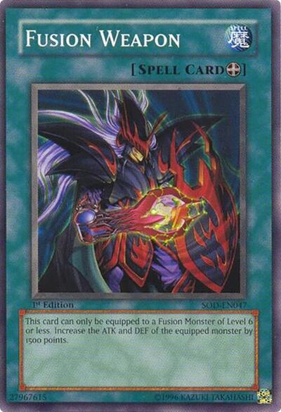 Fusion Weapon (SOD-EN047) [Soul of the Duelist]