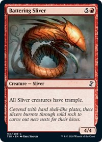 Battering Sliver (154) [Time Spiral: Remastered]