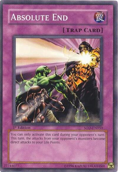 Absolute End (SOD-EN050) [Soul of the Duelist]