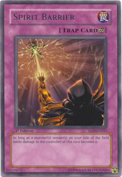 Spirit Barrier (SOD-EN051) [Soul of the Duelist]