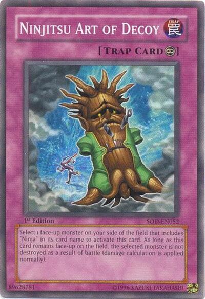 Ninjitsu Art of Decoy (SOD-EN052) [Soul of the Duelist]