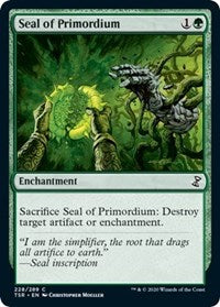 Seal of Primordium (228) [Time Spiral: Remastered]